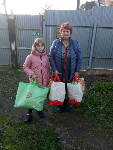 Помощь семье беженцев из Луганской области