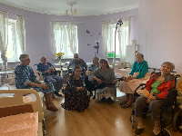 Посещение дома престарелых г. Щёлково