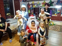 Посещение социального приюта в Ивантеевке